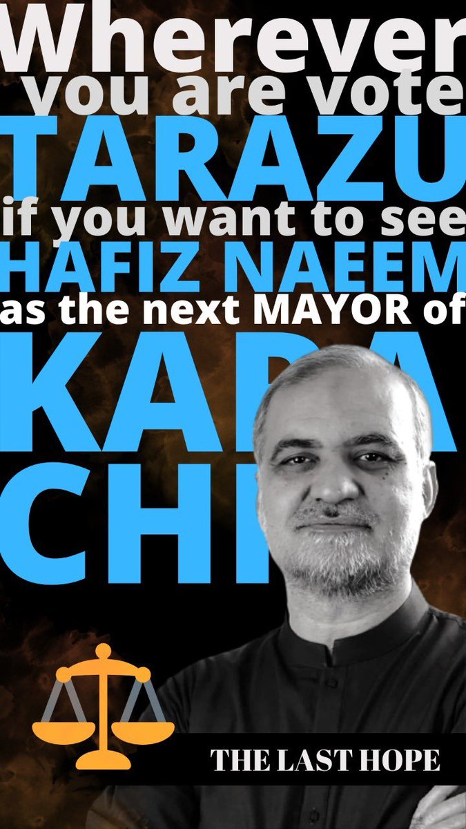 iK_Waseer's tweet image. “Development” would be the only word you will listen about Karachi, when Hafiz Naeem ur Rehman will be mayor of it. It’s only choice. 

 #HafizNaeem_OnlyChoice