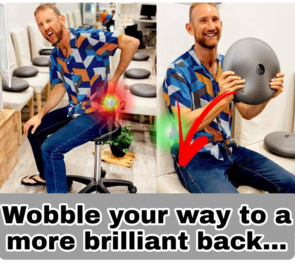 Wobble your way to a more brilliant back..