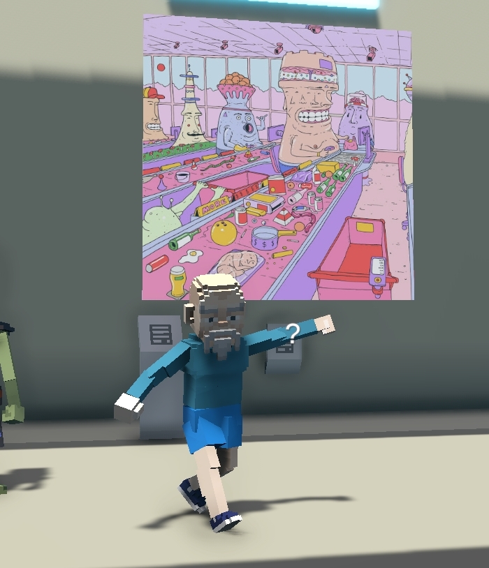 <a href="/TheSandboxGame/">The Sandbox</a> <a href="/SuperRare/">SuperRare</a> I just participated in the #TheSandbox weekly contest for a chance to win 200 mSAND! I found the art piece, check out my screenshot below!
👇