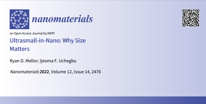 I'm very happy to share with you my latest review, "Ultrasmall-in-Nano: Why Size Matters"

Read the full text for free:
lnkd.in/dFYSaR-x

#mdpiopenaccess #mdpinanomaterials #nanomaterials #gold