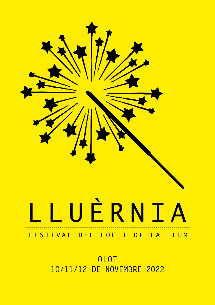 Presentem el cartell del <a href="/lluernia/">Lluèrnia</a> 2022, obra de Manel Quintana. El Festival del Foc i de la LLum d'Olot torna al seu format habitual es celebrarà del 10 al 12 de novembre.
