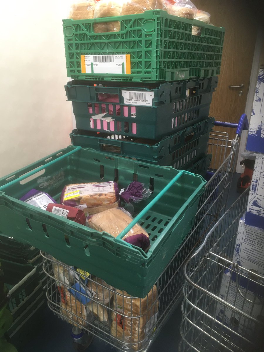 Thanks to <a href="/waitrose/">Waitrose & Partners</a> lymington and <a href="/marksandspencer/">M&S</a> New Milton, we have lots of lovely fresh fruit and vegetables for our food parcels @NewForestBasics #wastenotwantnot #rescuingfood #nooneshouldgohungry