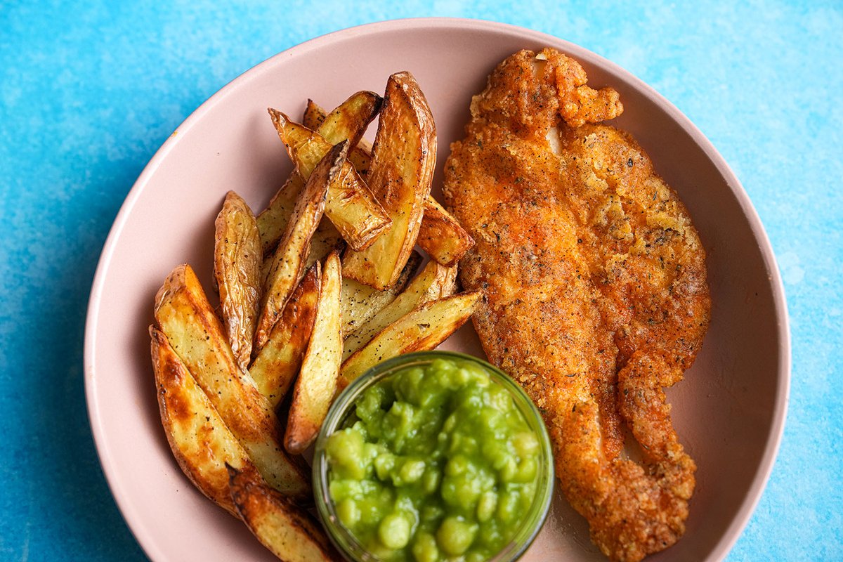 Becky Excell on Twitter "Glutenfree lightly dusted fish and chips 😍
