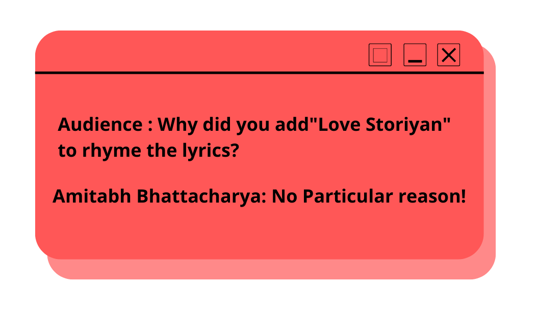 Headphone_Zone's tweet photo. We can't argue with Amitabh Bhattacharya, can we?😅
Also on an unrelated note, our Sale is going live at midnight! 😉
#Kesariya #Bramhastra #Noparticularreason https://t.co/nSnoJea2nQ