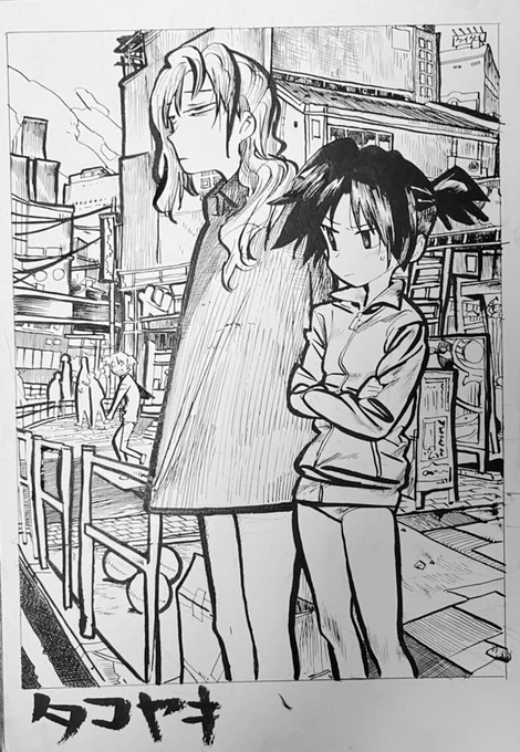 ペンで描くの一番好きかもしれん… 