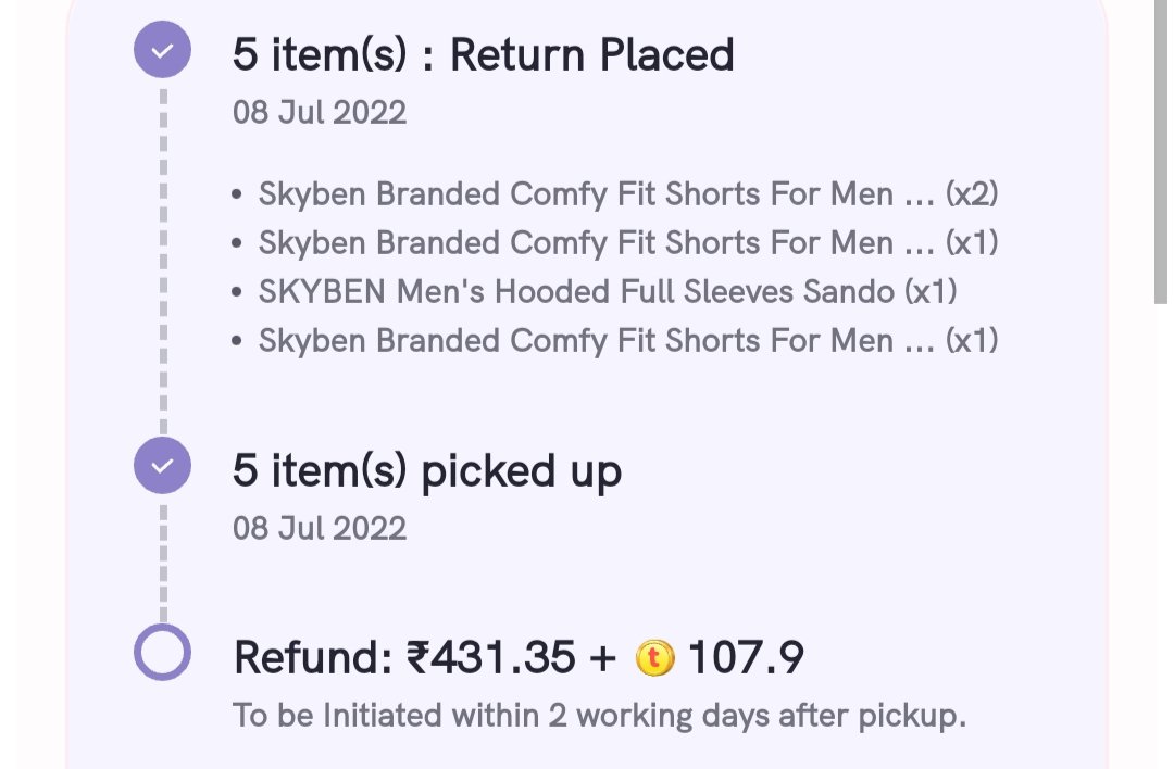 Yash02424607's tweet photo. @care_trell @TrellApp
 FRAUD AND WORST COMPANY.ITS BEEN SO MANY DAYS STILL...I HAVE NOT GOTTEN MY REFUND.First they send bad quality and now don't refund your money.THEY CUSTOMER CARE IS EVEN WORST....GUYS ITS BETTER TO USE@Amazon or 
@Flipkart
 atleast they are liable. https://t.co/ZisBNtcw4s