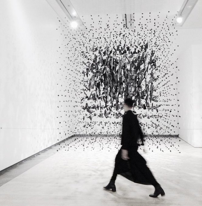 Mass (Colder Darker Matter), 1997 by Cornelia Parker, English sculptor and installation artist #womensart