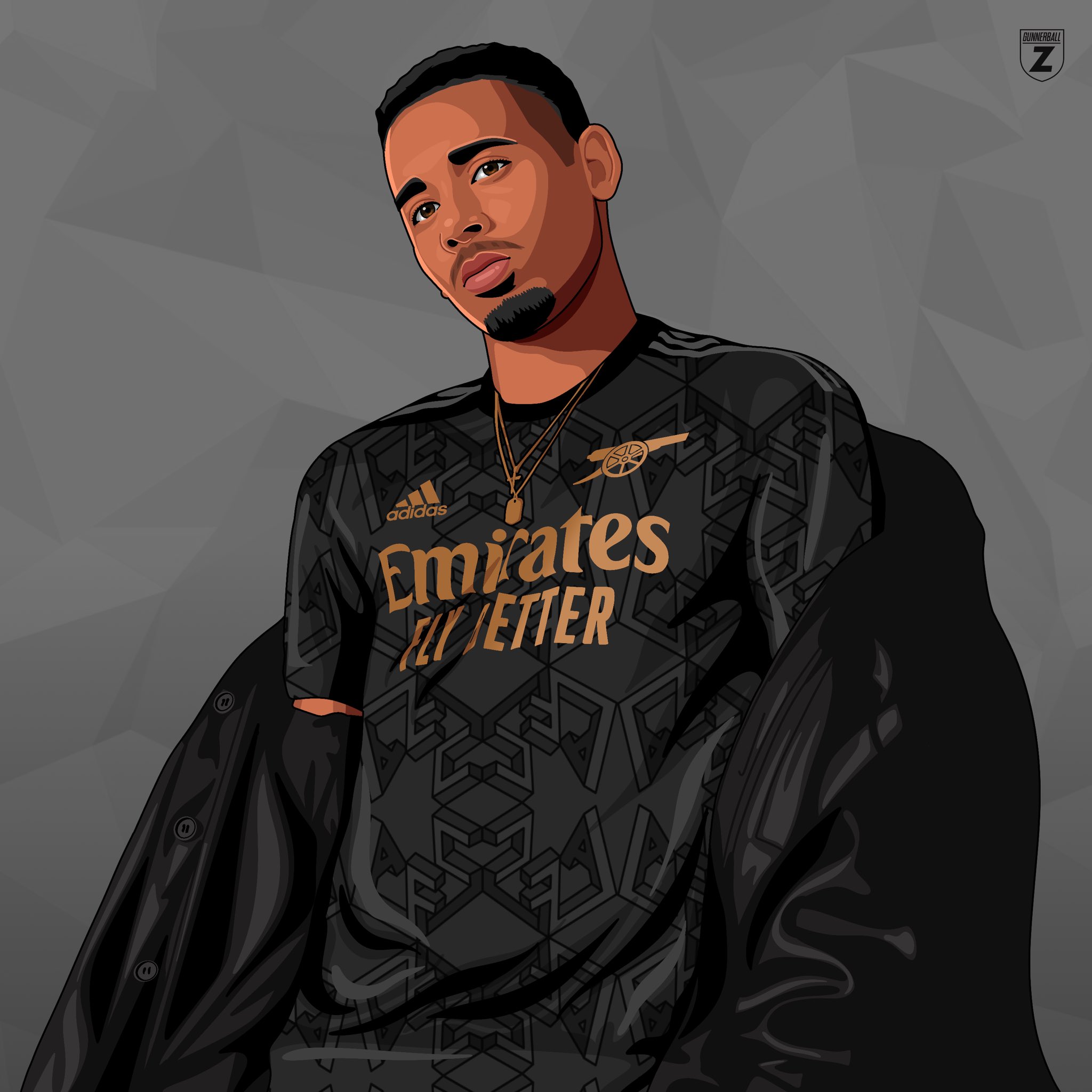Jason Woods My Illustration Of Gabriel Jesus In The Arsenal Away 22 23 Likes And Rts Appreciated Arsenal Gabrieljesus T Co Cwzj0sidb3 Twitter