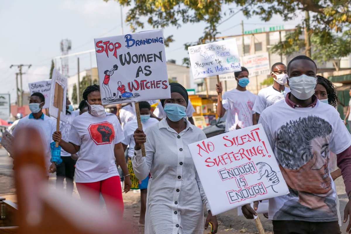 ActionAidGhana's tweet photo. Hundreds of women in northern Ghana are accused of witchcraft and condemned to a life of extreme violence, banished from their homes, and forced to live in ‘witch camps’. On Saturday 23rd July, we will be holding a vigil to Speak Up! and condemn witch hunting.  #NoMoreAkuaDenteh https://t.co/ng99i6i3kK