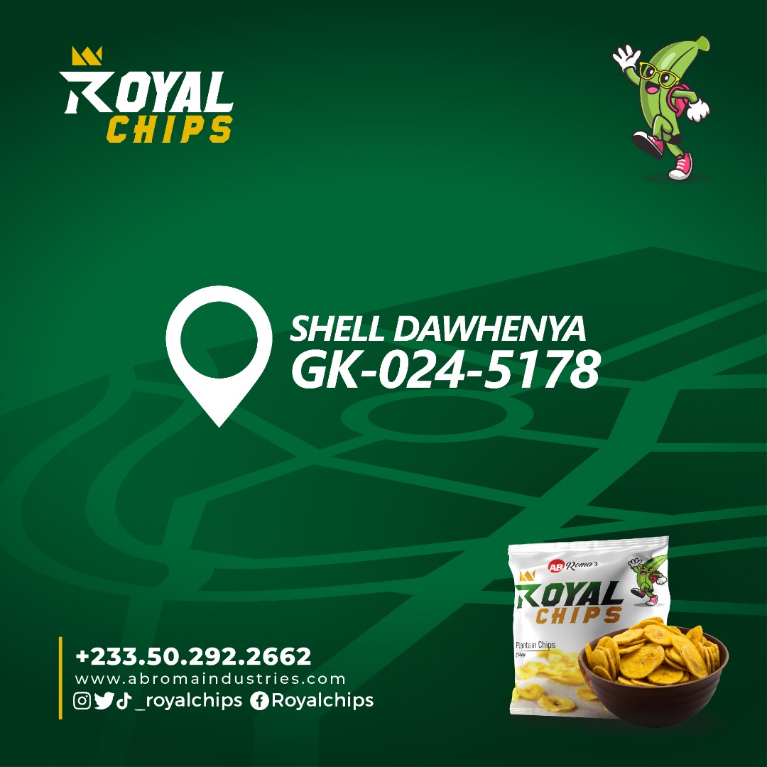 _royalchips's tweet image. Find us in these shops and grab your crunch
#plantainchips #toogoodtobethisgood #ghanaplantain #ghanafoodie #ghanafoodnetwork #eathealthy #chips #crunchysnacky #foodporn #goodvibes #foodie #snackrigh