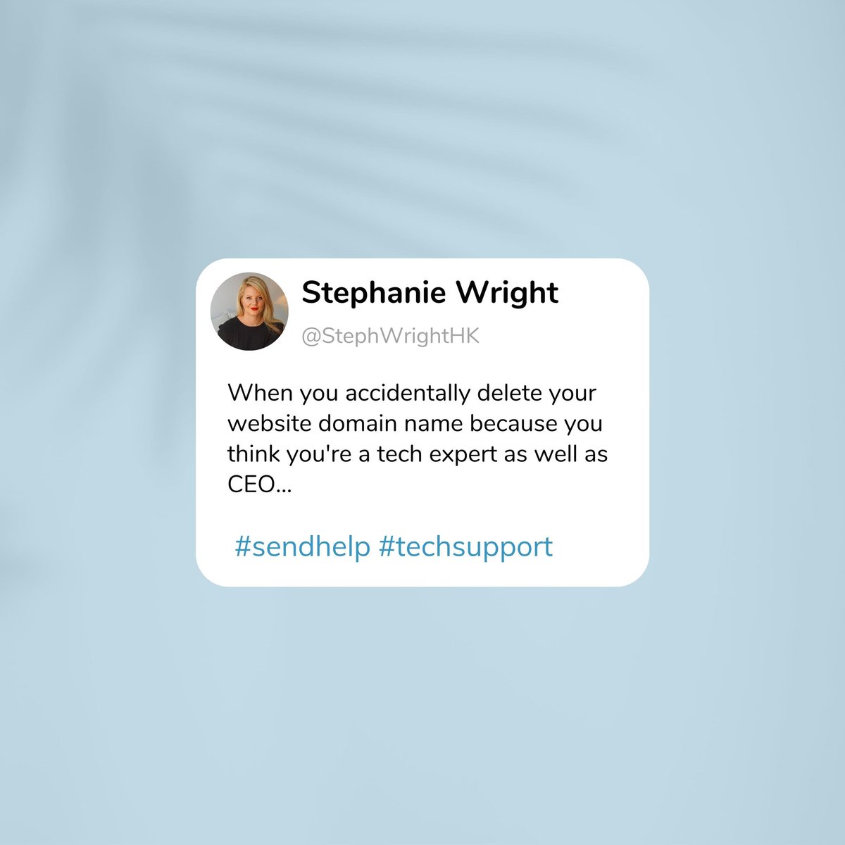 StephWrightHK's tweet image. Sometimes it&apos;s best to leave it to the professionals, but I still advocate giving everything a try yourself. Making mistakes is a great way to learn (just don&apos;t delete your website). #websiteloading #edtech #womenintech