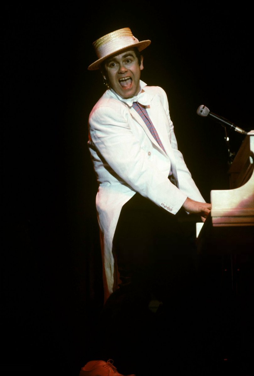 #EltonJohn Concert in Brussels, May 1984. 

📷: Marc DEVILLE