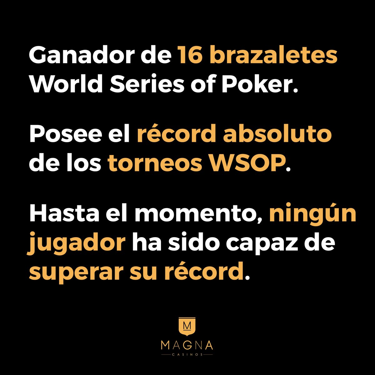MagnaCasinos's tweet photo. ♦ PHIL HELLMUTH ♦
Sin duda alguna, Phil Hellmuth es uno de los jugadores de póker profesional ♣ más exitosos de todos los tiempos ✌️
Y es que este jugador 🇺🇸 ha ganado un total 16 brazaletes WSOP (World Series of Poker) 🏆
#Hellmuth #poker #WSOP #MagnaCasinos https://t.co/RJimsmPcLj