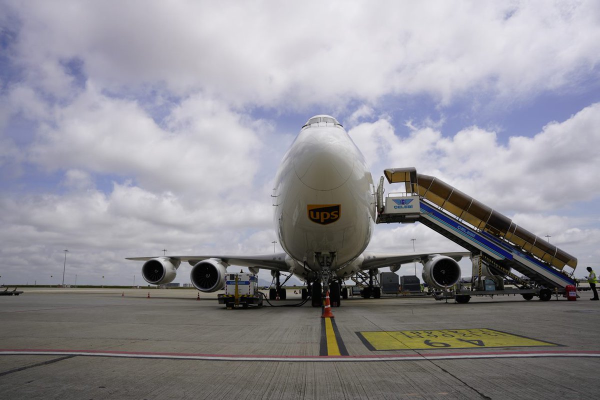 Delighted to have #UPS join our network with its largest freighter B747-8F, partnering with us to strengthen the cargo development initiative of #BLRAirport. #BLRCargo #aircargo #Avgeeks #aviation #freighter #airlines #Expresscargo