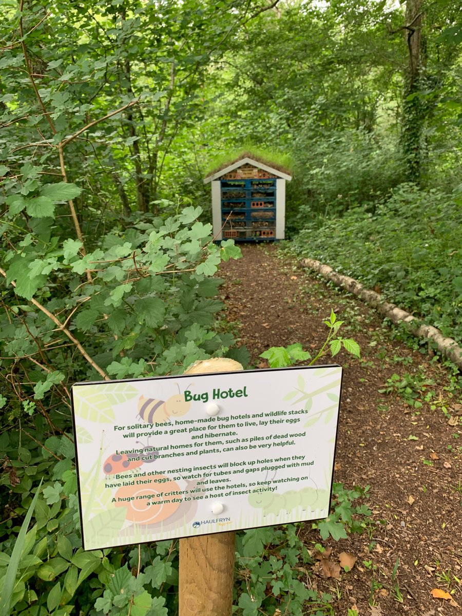 Everyone is welcome at Holmans Wood Holiday Park, even those with more than 4 legs!  Take a look at our bug hotel next time your visit 😎

📍 haulfrynholidays.co.uk/our-parks/devo…