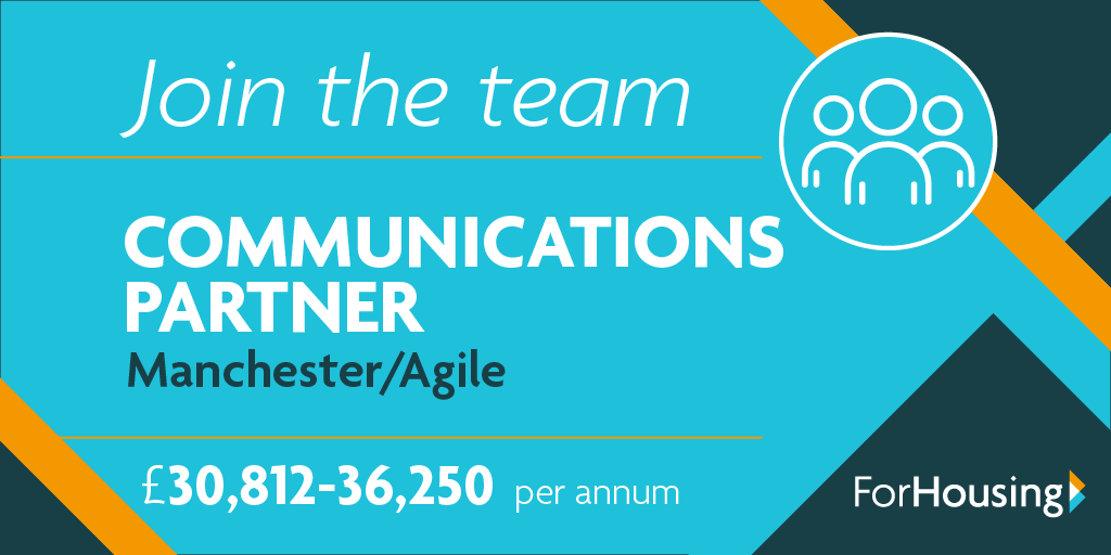 We’re looking for someone with a drive to make a positive difference, to join our Communications and EDI team and deliver innovative communications to staff, tenants and stakeholders.

If this sounds like you, click here to learn more: bit.ly/3Pqse4G