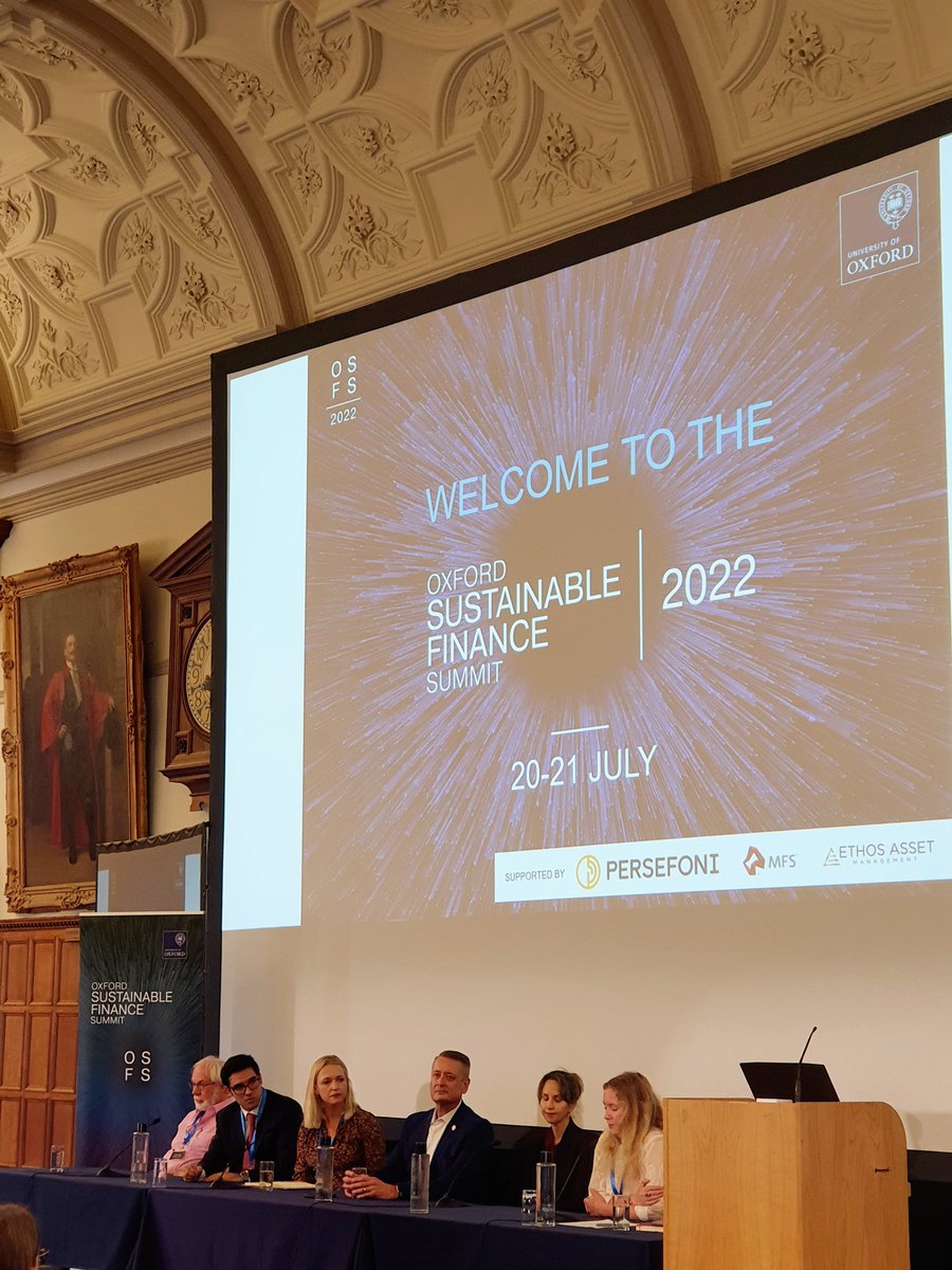 lucyerickson_'s tweet image. &quot;I have worked in sustainability for 35 years and I&apos;ve never seen such a dynamic time as right now. And it&apos;s crossed the threshold... to be in the centre of global commerce.&quot; 
@TimJMohin CSO @Persefoni opens #OSFS2022 

@UniofOxford  @TheSmithSchool