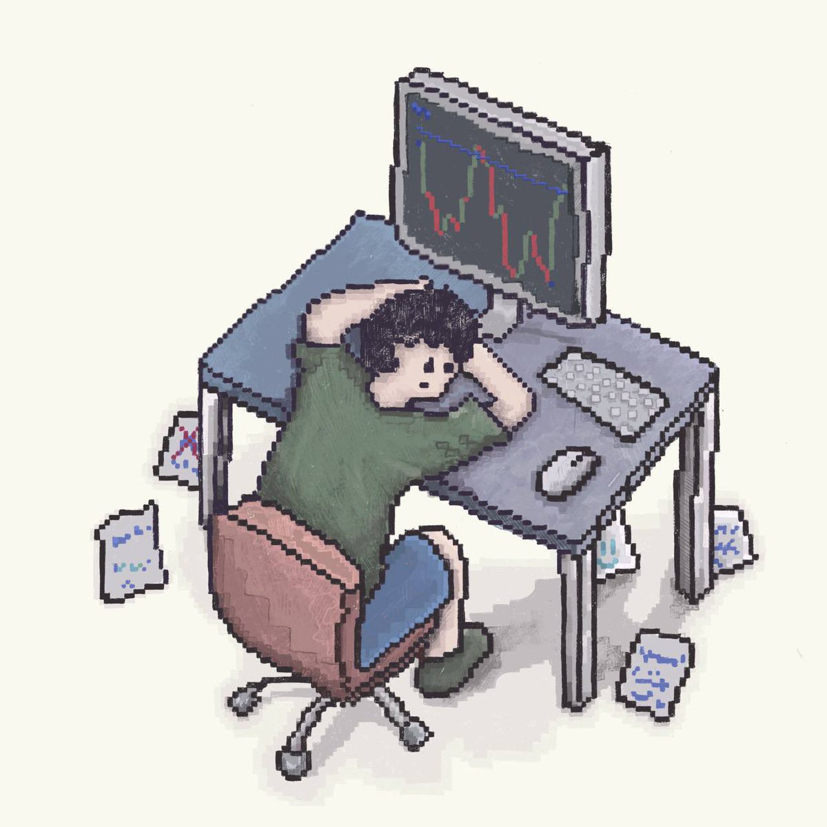 Gm guys

right now I’m developing my nft collection, trying to mix pixel art with pencil drawings 

Does it look fresh?
#NFTCommunity #nft #sketch