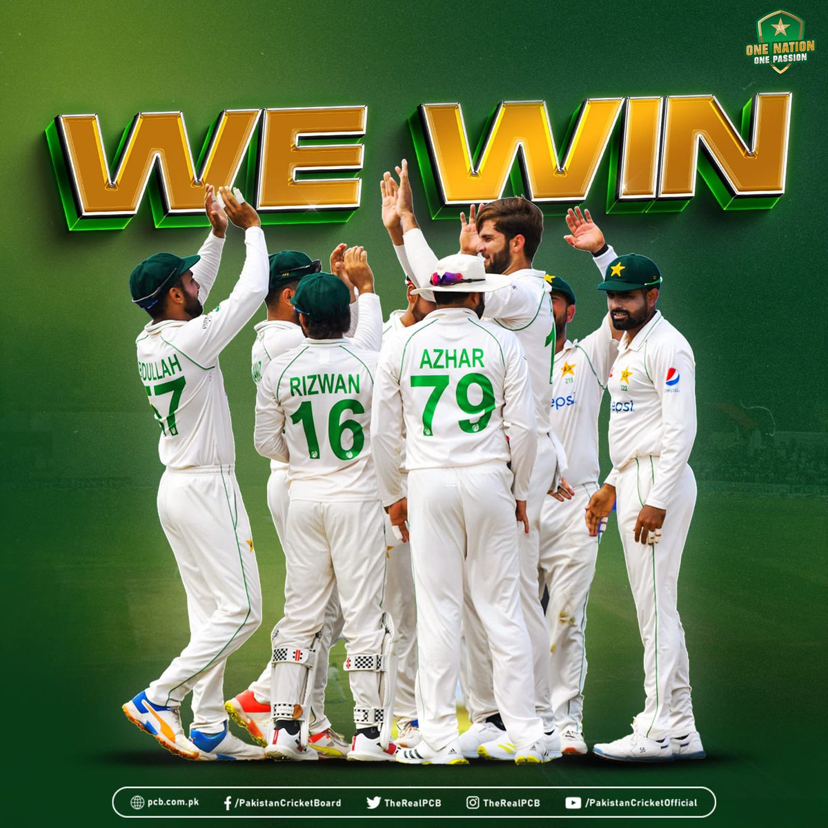 Wasim_Jnr's tweet photo. History has been created by our Heros Congratulations Pakistan 🇵🇰@imabd28 exceptional ton @babarazam258 @iShaheenAfridi @mnawaz94 https://t.co/Js3gb3oxuG