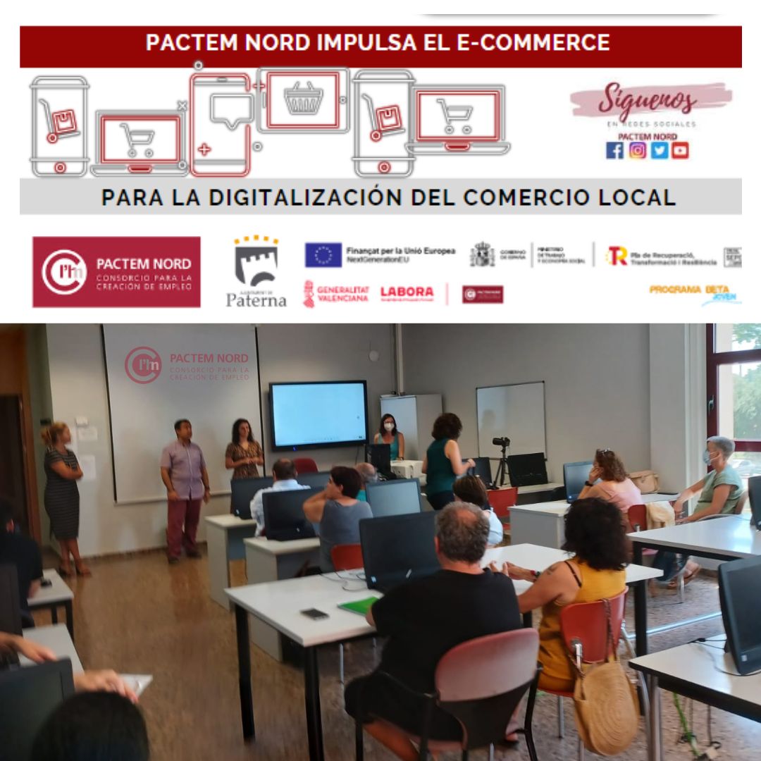pactemnord's tweet photo. Impulsamos la digitalización en las microempresas y autónomos/as, en el taller de Marketing digital, SEO y RRSS en @AytoPaterna . #ProyectoBeta @GVAlabora https://t.co/t4gwQNQlB5