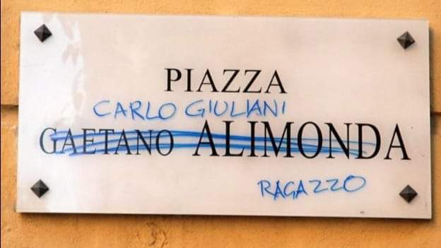 AndreaBotti12's tweet image. CON #CARLOGIULIANI NEL CUORE.
Non spegni il sole se gli spari addosso. 
#Genova2001 avevamo ragione noi! Volevano uccidere e lo fecero!Volevano terrorizzarci con cariche violente e lo fecero! Avevano paura della nostra forza e utilizzarono la violenza e la tortura per fermarci.