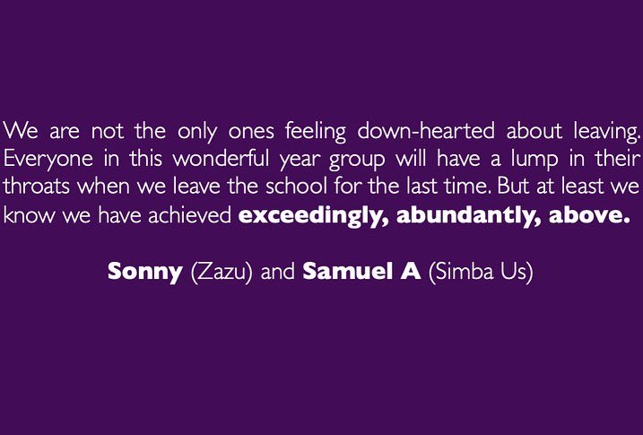 HPA_Philip_Lane's tweet image. We don’t have a newsletter this week, but wanted to share a message from Sonny and Samuel A in year 6, who have written some thoughts before they leaves #HPAPL today. 

#HPAPLFamily
@HarrisFed