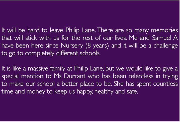 HPA_Philip_Lane's tweet image. We don’t have a newsletter this week, but wanted to share a message from Sonny and Samuel A in year 6, who have written some thoughts before they leaves #HPAPL today. 

#HPAPLFamily
@HarrisFed