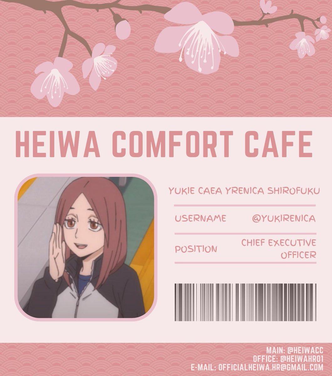 ㅤㅤㅤㅤㅤㅤ

   、へいわ  ⎯⎯ SNS UPDATE .ᐟ 
 
   07 / 20 / 2022    18 : 15  PM
   Yukie Caea Yrenica Shirofuku .ᐟ 

   CORE  ⎯⎯  Chief Executive Officer 
ㅤㅤㅤㅤㅤㅤㅤㅤㅤㅤㅤ
ㅤ