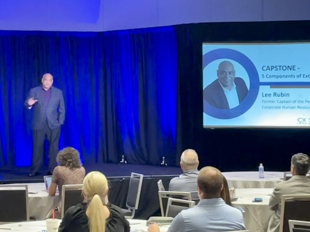 Lee Rubin (@lrubin39) on Twitter photo It was an honor to wrap up Day 1 as the closing speaker yesterday at the <a href="/Frost_Sullivan/">Frost & Sullivan</a> Customer Experience Ecosystem. This impressive group of CX professionals represented a variety of industries from all over North America.
#team #customerexperience #5Cs #cx #frostcc It was an honor to wrap up Day 1 as the closing speaker yesterday at the <a href="/Frost_Sullivan/">Frost & Sullivan</a> Customer Experience Ecosystem. This impressive group of CX professionals represented a variety of industries from all over North America.
#team #customerexperience #5Cs #cx #frostcc