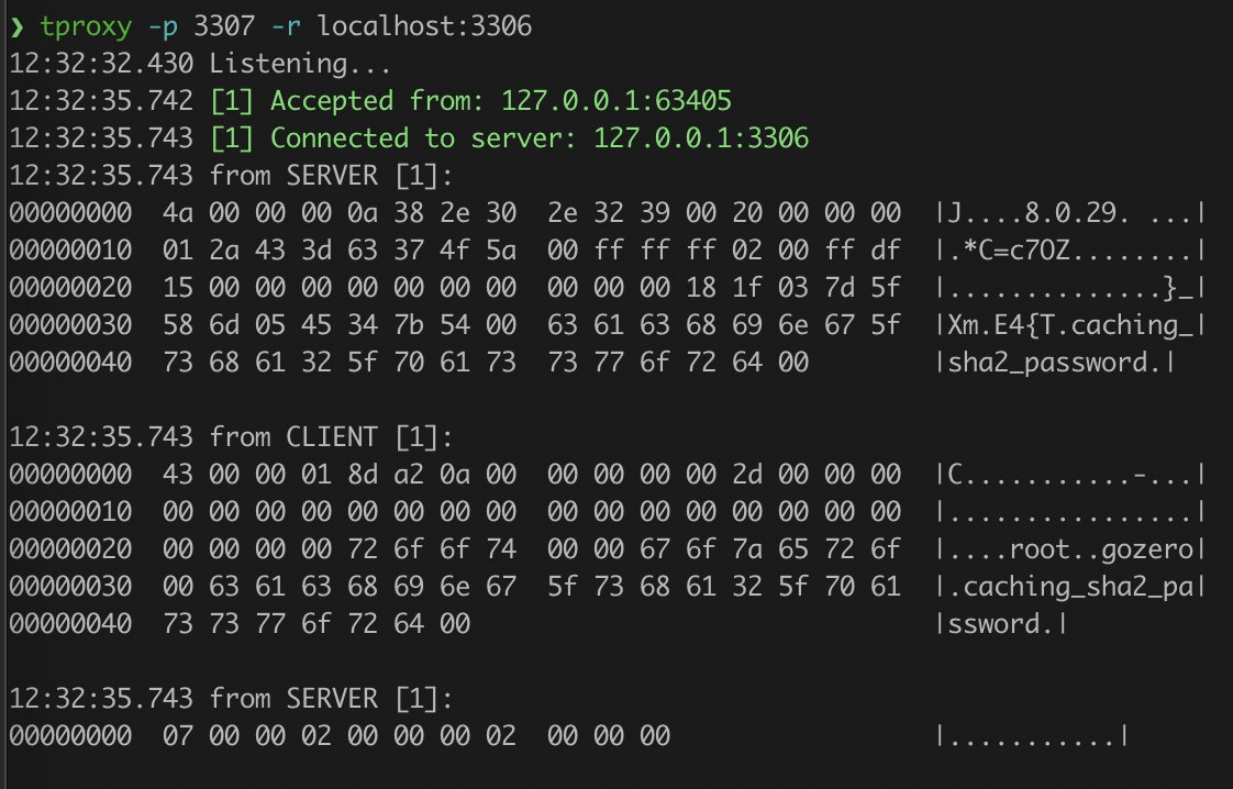 binitamshah's tweet image. tproxy : A cli tool to proxy and analyze TCP connections : github.com/kevwan/tproxy