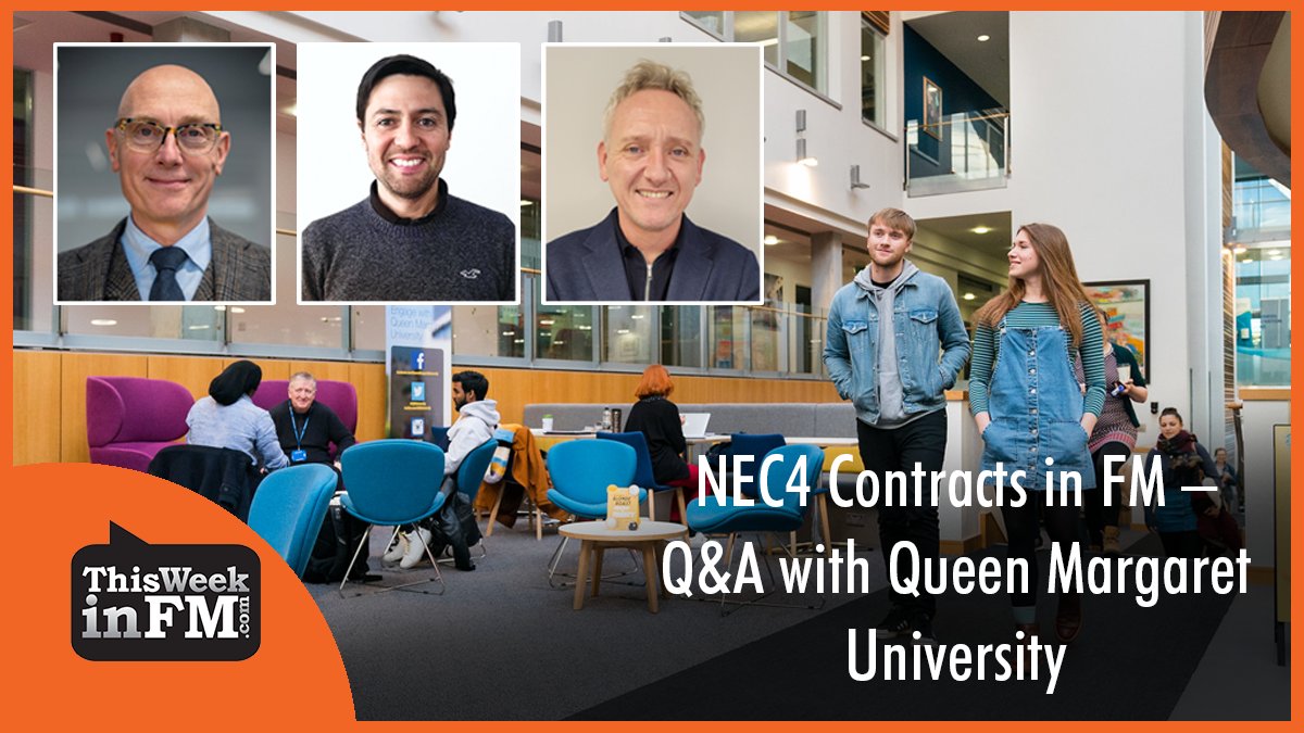 TWinFM spoke to the Head of Estates and Engineering at Queen Margaret University, and the team from @space_solutions to understand their experience of NEC4 FM contracts 📎 Read more ➡️ twinfm.com/article/nec4-c… #NEC4Contracts #FMContracts #FM #FacMan #FacilitiesManagement