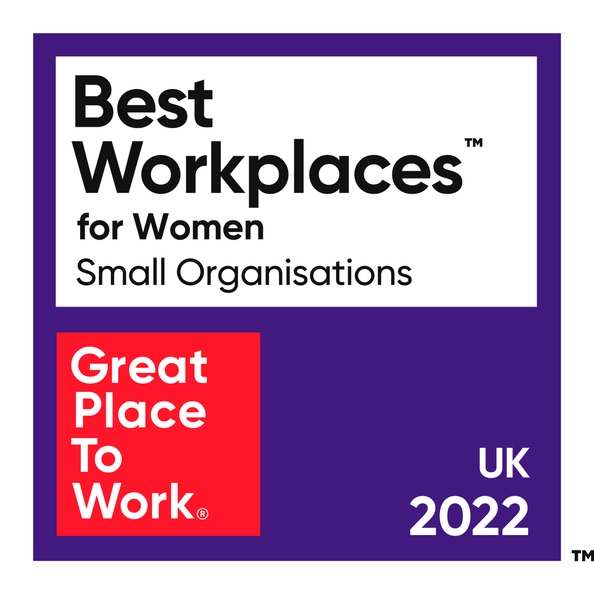 We are so proud to have been named as a Best Workplace for Women in 2022! 56% of the team here are wonderful #women who strive to push our business forward everyday and we can't thank them enough for their incredible contribution!