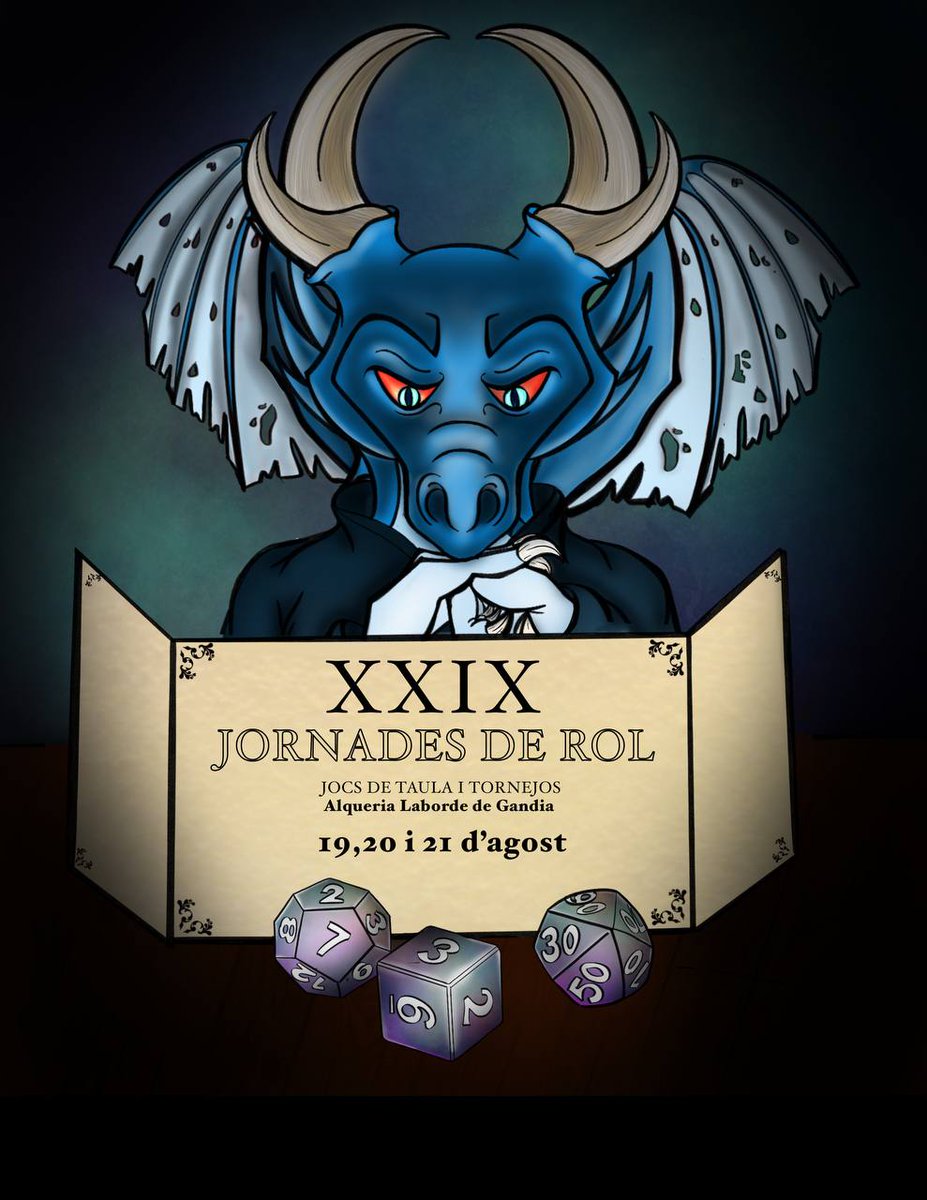 📣Ja és oficial!📣 🥳🥳Estem de tornada!!!!🥳🥳
Seguiu-nos, que anirem informant d'activitats, horaris i
molt més. No us perdeu res d'aquestes 29 Jornades de
Rol.
#29JornadasRol #dragonbeodo #Gandia #ROLPLAY
#rolplayespañol #Videojuegos #juegosdemesa
#jocdetaula #videojocs