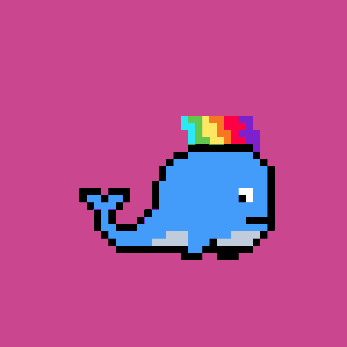 pixel_maxi's tweet photo. See my new NFTs 🐳
https://t.co/PRsUwlVigX
The baby whale loves you ❤️🧡💛💚💙
#NFT #BSC #NFTCommunity #MaxiPixel #AIRT #AIRNFT #NFTb #BNB #Сryptoart #Rarible #NFTartists #NFTGiveaway #Azuki #Opensea #AlphaArt #NFTMarketplace https://t.co/Fd4U4d8mNH