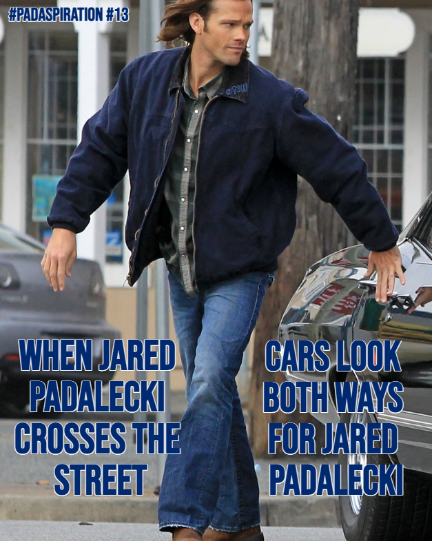 Franki3W's tweet photo. #PadaSpiration #13
When #JaredPadalecki crosses the street, cars look both ways for Jared Padalecki.
#Walker #WalkerFamily #WeLoveYouJaredPadalecki @jarpad #JaredMakesUsSmile #PadAwesome #PadaPower #StreetCrossing #RoadSafety #PadaCrossing #JaredPadaleckiAppreciationDay https://t.co/JrMqWxRi4D