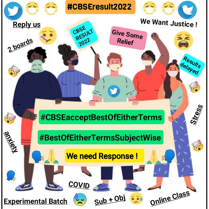 nancy90941's tweet photo. #CBSEacceptBestOfEitherTerms 
We are at our final request🙏 for CBSE to consider  #BestofEitherTermSubjectWise 
It would definitely improve the final result of board exam 2021-22. We are representing in behalf of the majority community of students! We need response!
@cbseindia29 https://t.co/uXVdhEVJJT