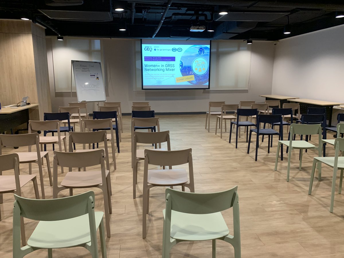 All set for the Women+ in GRSS Networking Mixer event tonight in KL as part of #IGARSS2022. We are thrilled to partner with <a href="/GRSS_IDEA/">Inspire, Develop, Empower, and Advance (IDEA)</a> for an inspiring #networking event! Sponsored by <a href="/googleearth/">Google Earth</a> and <a href="/GRSS_IDEA/">Inspire, Develop, Empower, and Advance (IDEA)</a> !