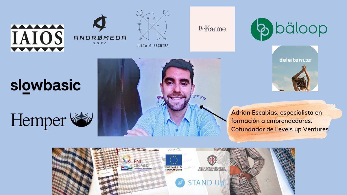 ¡Estamos en marcha!🙌Hemos empezado la formación "Access to Finance" de las 1⃣0⃣ Start-up que lograron el puesto en <a href="/standupMed/">STAND Up!</a> 
Y además, con un profe de lujo: Adrián Escabias de Levels Up Ventures 🔝
#GOMED @ENICBCMed