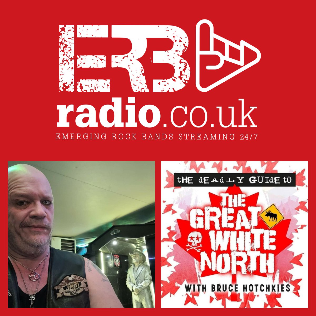ERB Radio - This account has been archived (@erb_radio) on Twitter photo Join the irrepressible DJ Deadly from 8pm on <a href="/EmergingRock/">Emerging Rock Bands - Account has been archived</a> Bands Radio to hear #TheDeadlyGuideToTheGreatWhiteNorth 🇨🇦
On tonight's show: @rockin_engine // <a href="/ARebelFew/">A Rebel Few</a> // <a href="/MadisonStrip/">Madison Strip</a> // <a href="/dirtbagrepublic/">DIRTBAGREPUBLIC</a> // <a href="/PLJmusic/">Pink Leather Jackets</a> // @refinedrejects
Listen live at erbradio.co.uk Join the irrepressible DJ Deadly from 8pm on <a href="/EmergingRock/">Emerging Rock Bands - Account has been archived</a> Bands Radio to hear #TheDeadlyGuideToTheGreatWhiteNorth 🇨🇦
On tonight's show: @rockin_engine // <a href="/ARebelFew/">A Rebel Few</a> // <a href="/MadisonStrip/">Madison Strip</a> // <a href="/dirtbagrepublic/">DIRTBAGREPUBLIC</a> // <a href="/PLJmusic/">Pink Leather Jackets</a> // @refinedrejects
Listen live at erbradio.co.uk