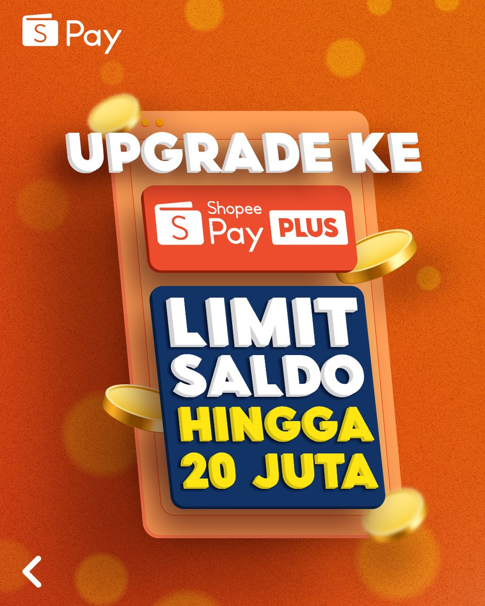 ShopeePay_ID's tweet photo. Kebayang deh pegelnya dudukin dompet setebel itu!😅
Kalo pakai ShopeePay, ga perlu pusing. Soalnya bisa simpan sampe 20JT kalo km udah upgrade ke #ShopeePayPlus! Jadi makin bebas deh buat #TransferPakaiShopeePay ke sana-sini. Yuk, upgrade biar bisa nikmatin keuntungannya juga🙌 https://t.co/WQrPSNsHW6