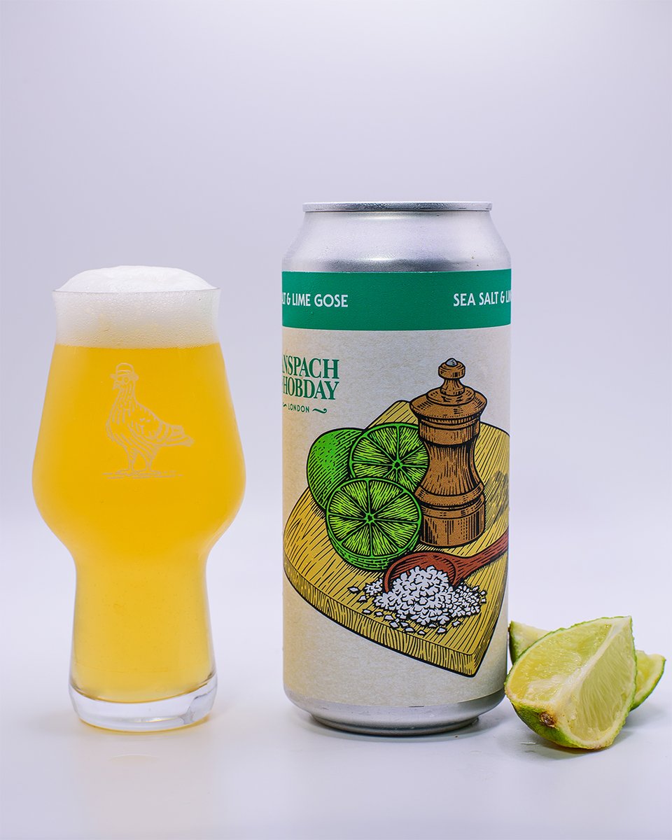Introducing The Sea Salt & Lime Gose, our collaboration with @maldonsalt, to celebrate their 140th birthday! 🥳 The Sea Salt & Lime Gose is vibrantly tart and fresh, and jumps out of the glass with a bold fruit aroma 🍻