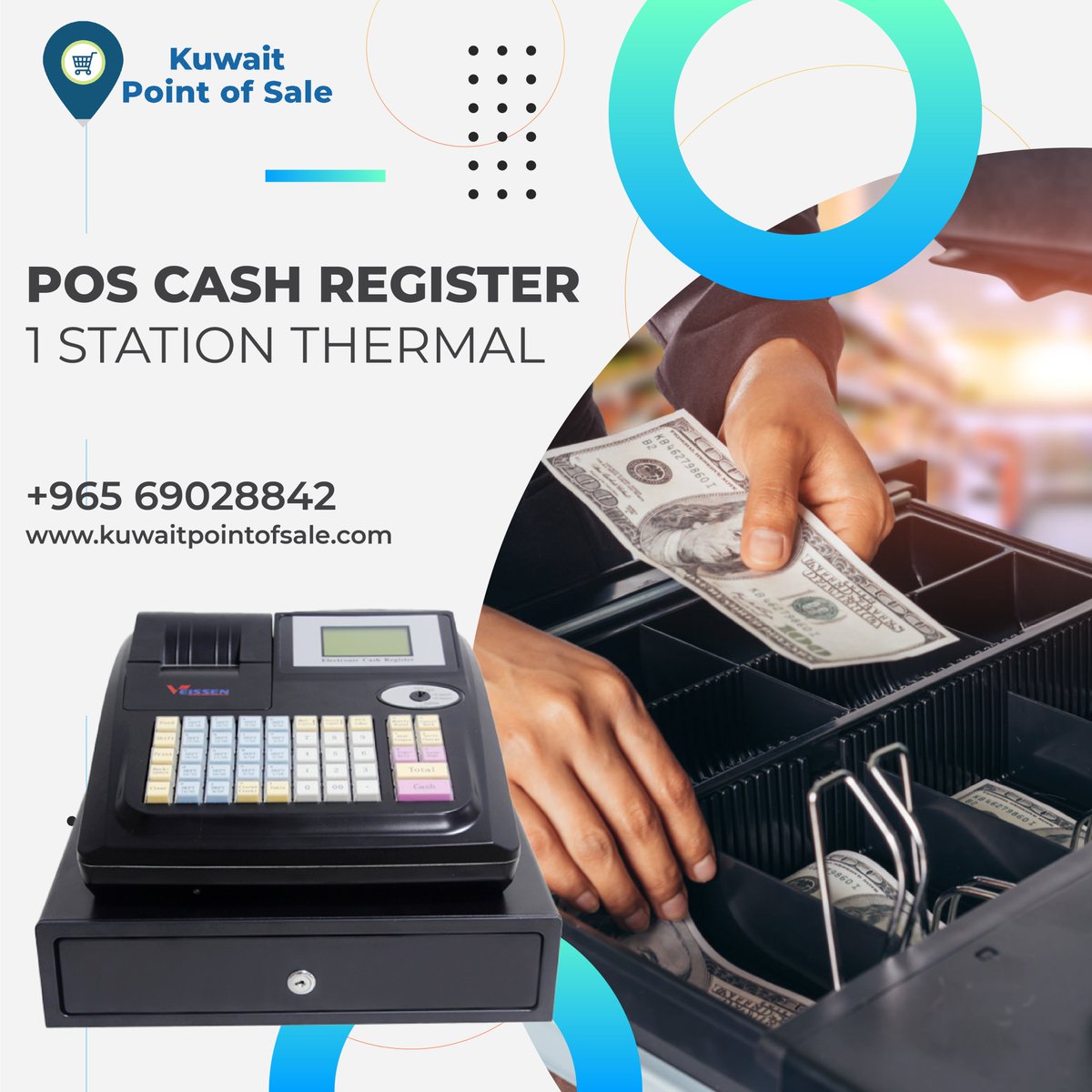 Kuwaitpos1's tweet photo. POS Cash Register 1 Station thermal

#cashdrawer #cashregister #stationthermal #scanner #posregister #barcodescanner #printer #barcode #lacikasir #kertasthermal #eppos #fingerprint #proqram #barcodeprinter #programkasir #restaurant #printerthermal #jualmesinkasir #miniprinter https://t.co/YdKFusLq7M