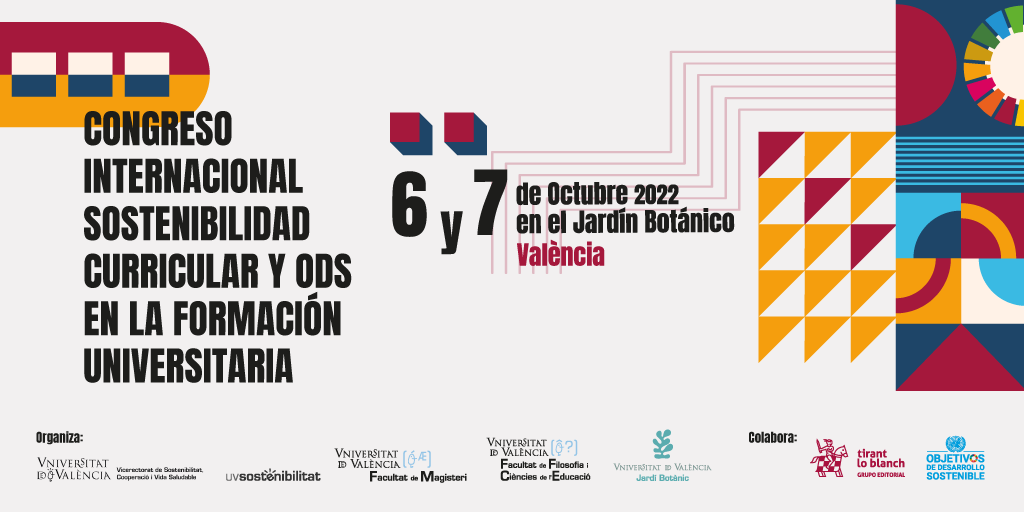 Sostenible_UV's tweet photo. Congreso Internacional sobre Sostenibilidad Curricular y ODS en la Formación Universitaria. Inscripción reducida hasta el 20 de julio.
https://t.co/aexOHgZuCX https://t.co/zmcFFClfD6
