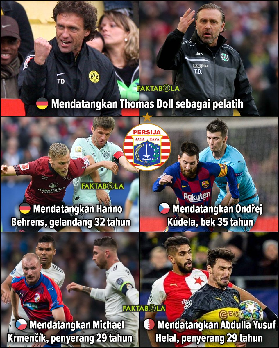 FaktaSepakbola's tweet photo. Pergerakan Persija Jakarta di bursa transfer kali ini https://t.co/u2XxunioqO