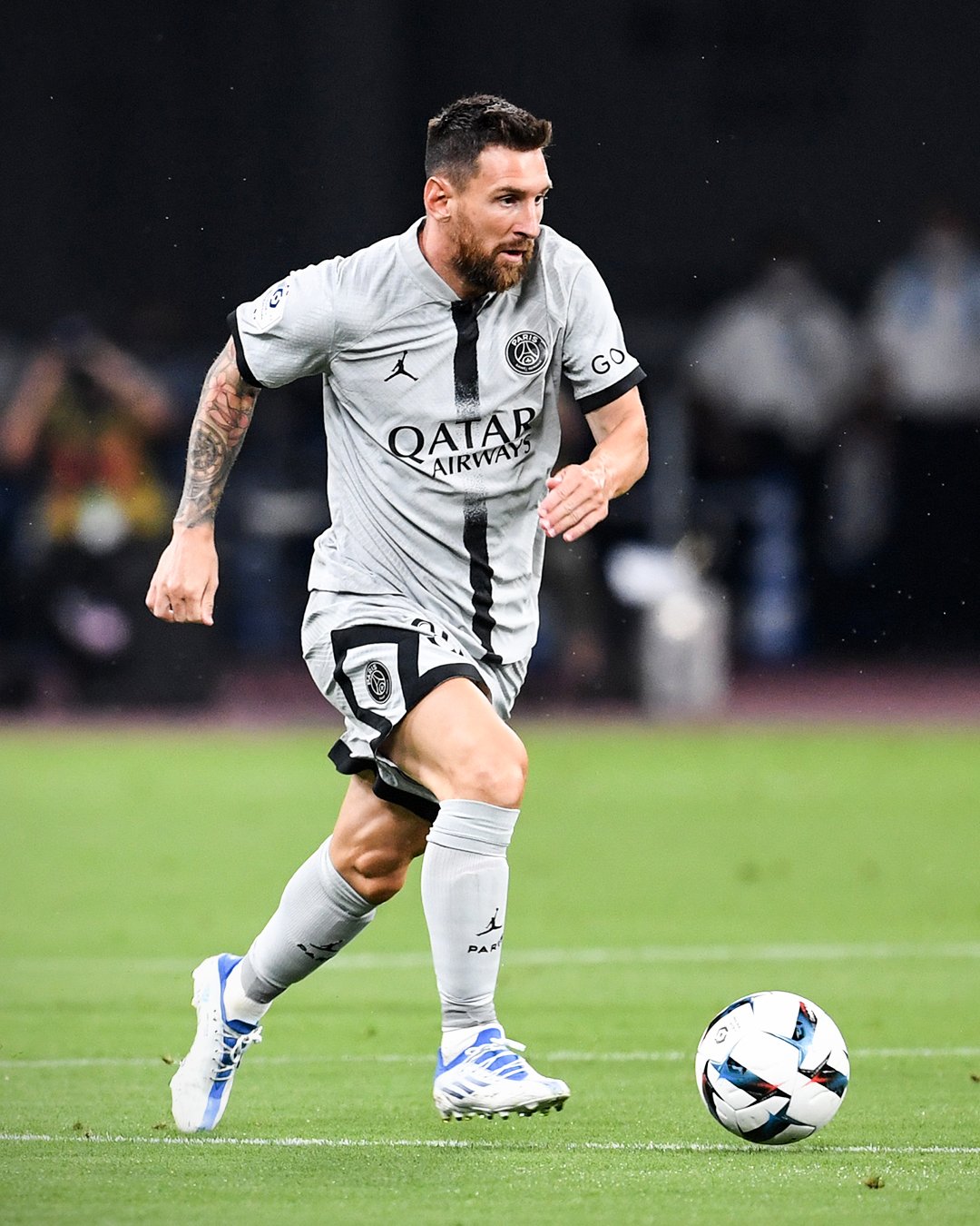Lionel Messi scrubs up well! PSG star suited and booted for latest