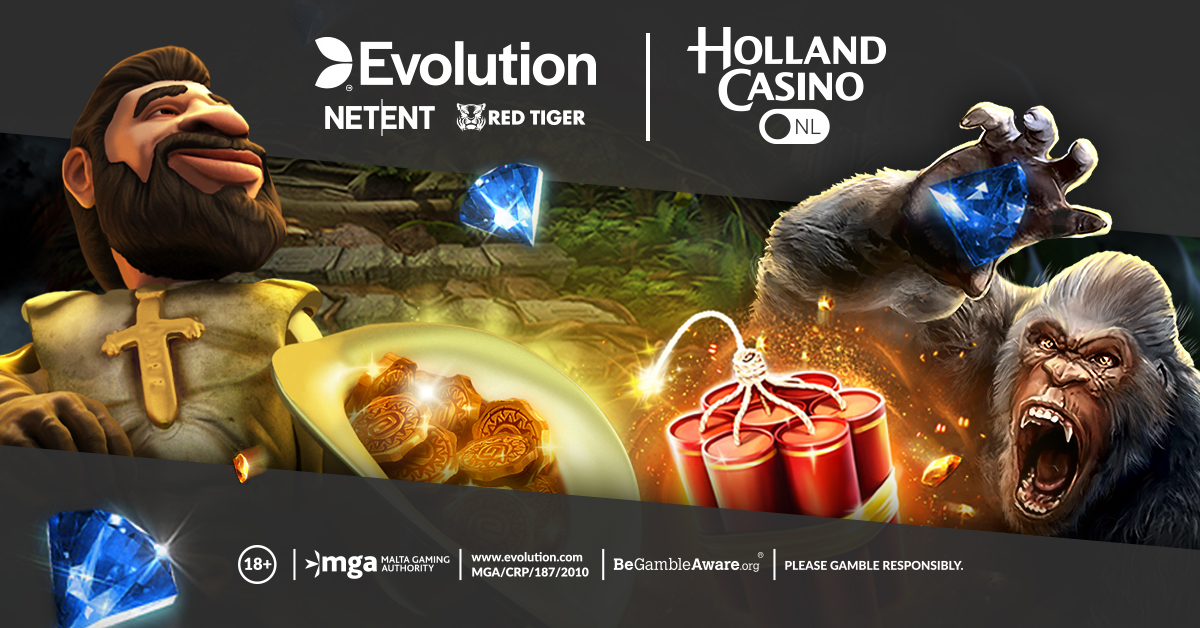 Evolution has signed a new partnership with Holland Casino Online that will see its slot brands, NetEnt and Red Tiger, being offered to players in the Dutch market.

Read full PR here:  

&#128286;. Please gamble responsibly.