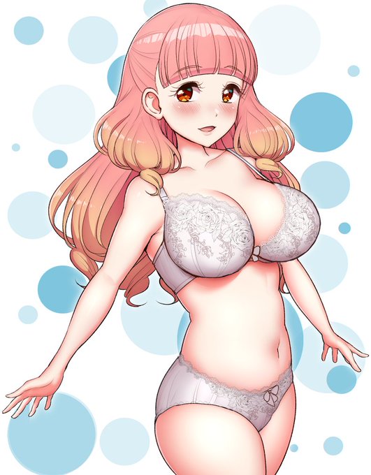 あいねちゃん誕生日おめその2。
白も黒も似合うんだこの子は。ピンク髪にモノトーンは定番だからね。 