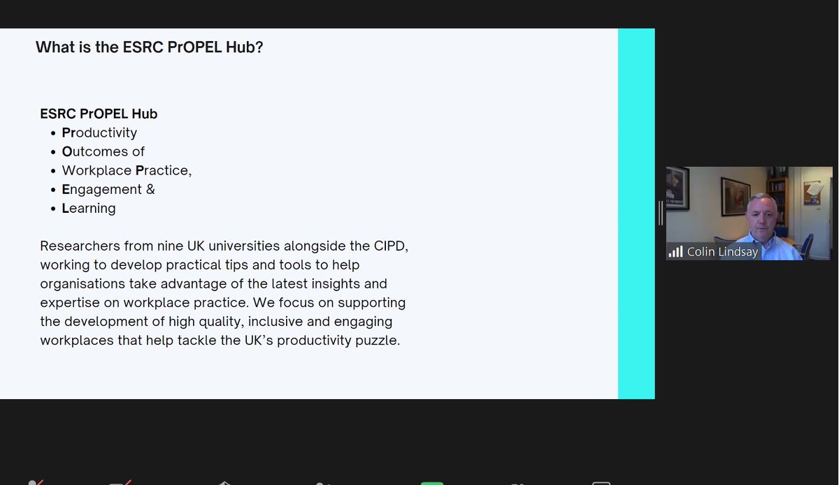 PrOPEL Hub (@propel_hub) on Twitter photo <a href="/clindsaystrath/">Colin Lindsay</a> reflects on all our fantastic <a href="/ESRC/">Economic and Social Research Council</a> <a href="/PrOPEL_Hub/">PrOPEL Hub</a> team efforts to coproduce, collaborate and make a difference by building synergies with different stakeholders at the <a href="/EmploymentLab/">Good Employment Learning Lab</a> #engagedscholarship festival this morning. <a href="/clindsaystrath/">Colin Lindsay</a> reflects on all our fantastic <a href="/ESRC/">Economic and Social Research Council</a> <a href="/PrOPEL_Hub/">PrOPEL Hub</a> team efforts to coproduce, collaborate and make a difference by building synergies with different stakeholders at the <a href="/EmploymentLab/">Good Employment Learning Lab</a> #engagedscholarship festival this morning.