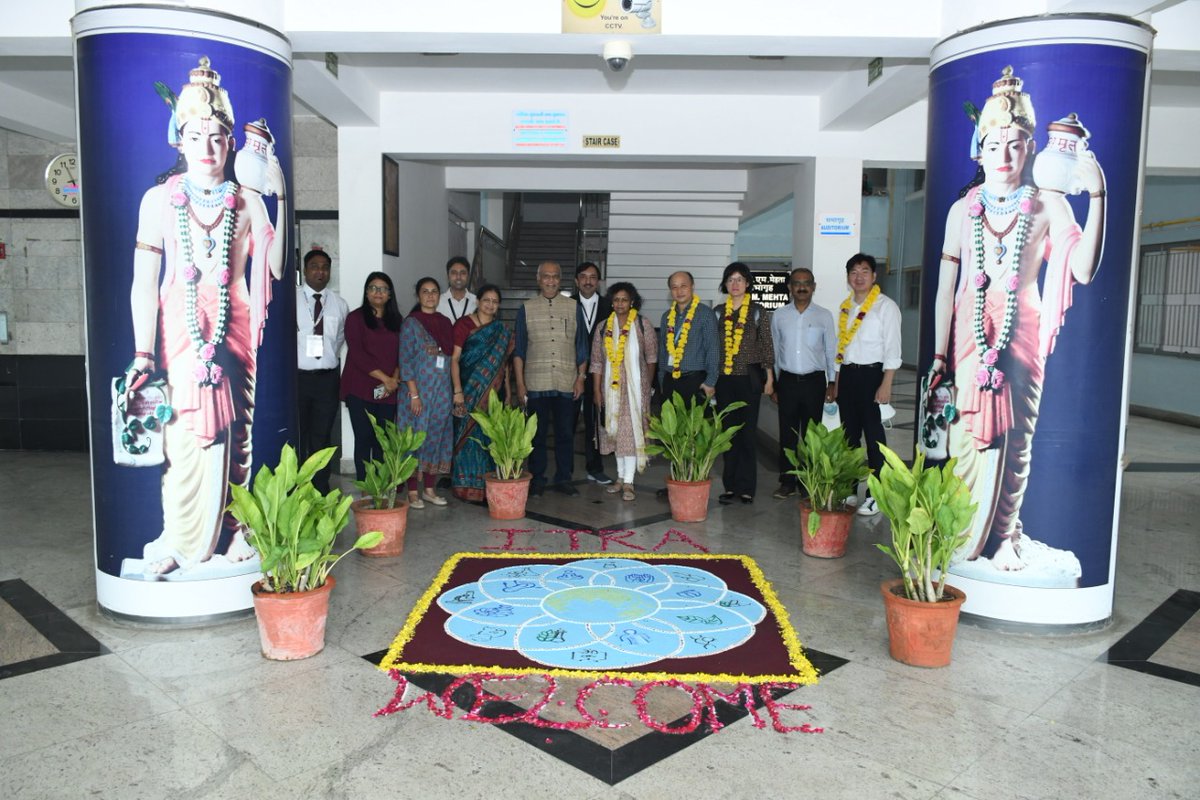 On its third day of the visit, the WHO-GCTM delegation visited the ITRA campus. Led by Shyama Kuruvilla, the team also saw the digitisation of manuscripts and old thesis work as well as oversaw the progress of GCTM interim office (ITRA) #Ayush #GCTM