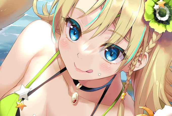 7/11に発売された『E☆2(えつ) frontier Vol.2』にて
なつめえりさん(@erisize)との合同新連載が
はじまりました!٩( ᐛ )و٩( ᐛ )و
自分たちのVtuber姿でいろんなシーンを描きます。今回は水着!
過去連載のアーカイブ特集やインタビューもあるので
どうぞよろしくお願いします!🌞 https://t.co/mVw1wEcE2F 